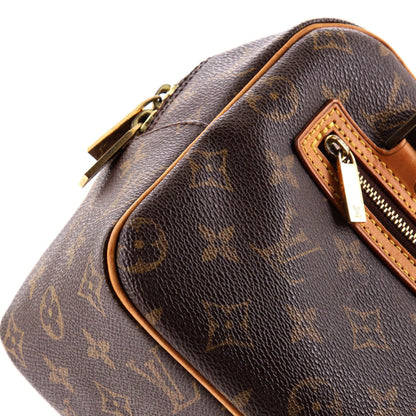 Louis Vuitton Cite Handbag Monogram Canvas Mm