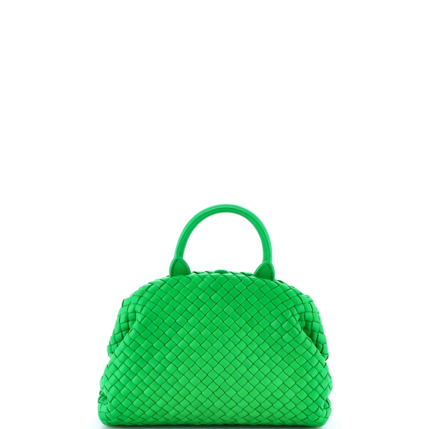 Bottega Veneta Padded Handle Tote Intrecciato Nappa Small