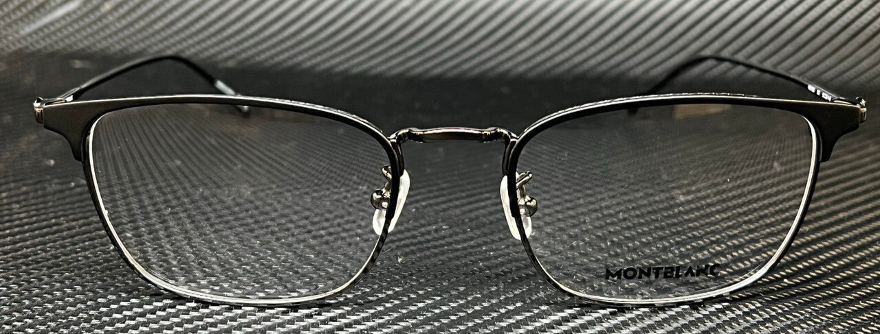 MONT BLANC MB0192O 003 Ruthenium Men's 53 mm Medium Eyeglasses