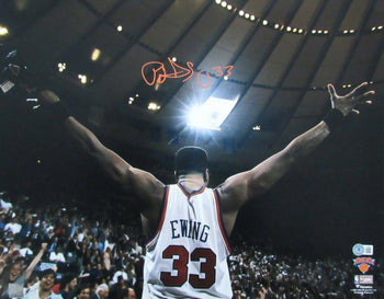 Patrick Ewing Hof Autographed 16X20 Photo New