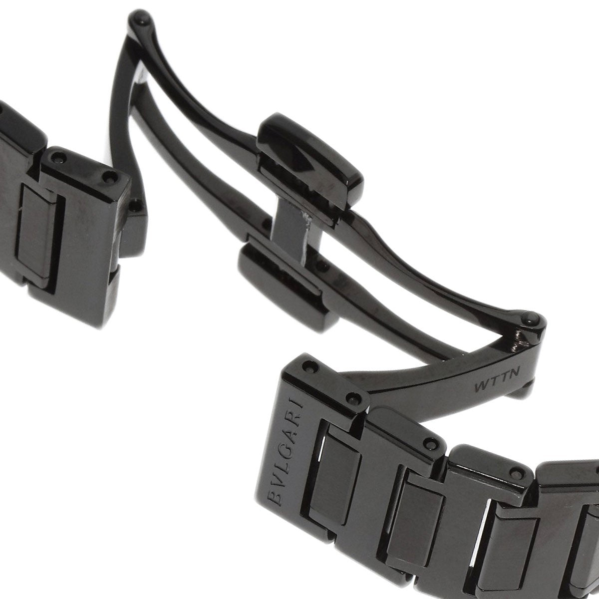 Bvlgari Bvlgari Bvlgari Black Diamond-Like Carbon Watches Bb33S Stainless