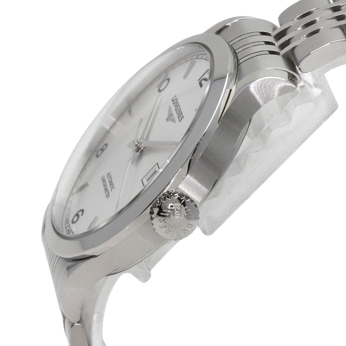 Steel LONGINES record Watches L2.820.4.76.6 Stainless Steel/ Stainless