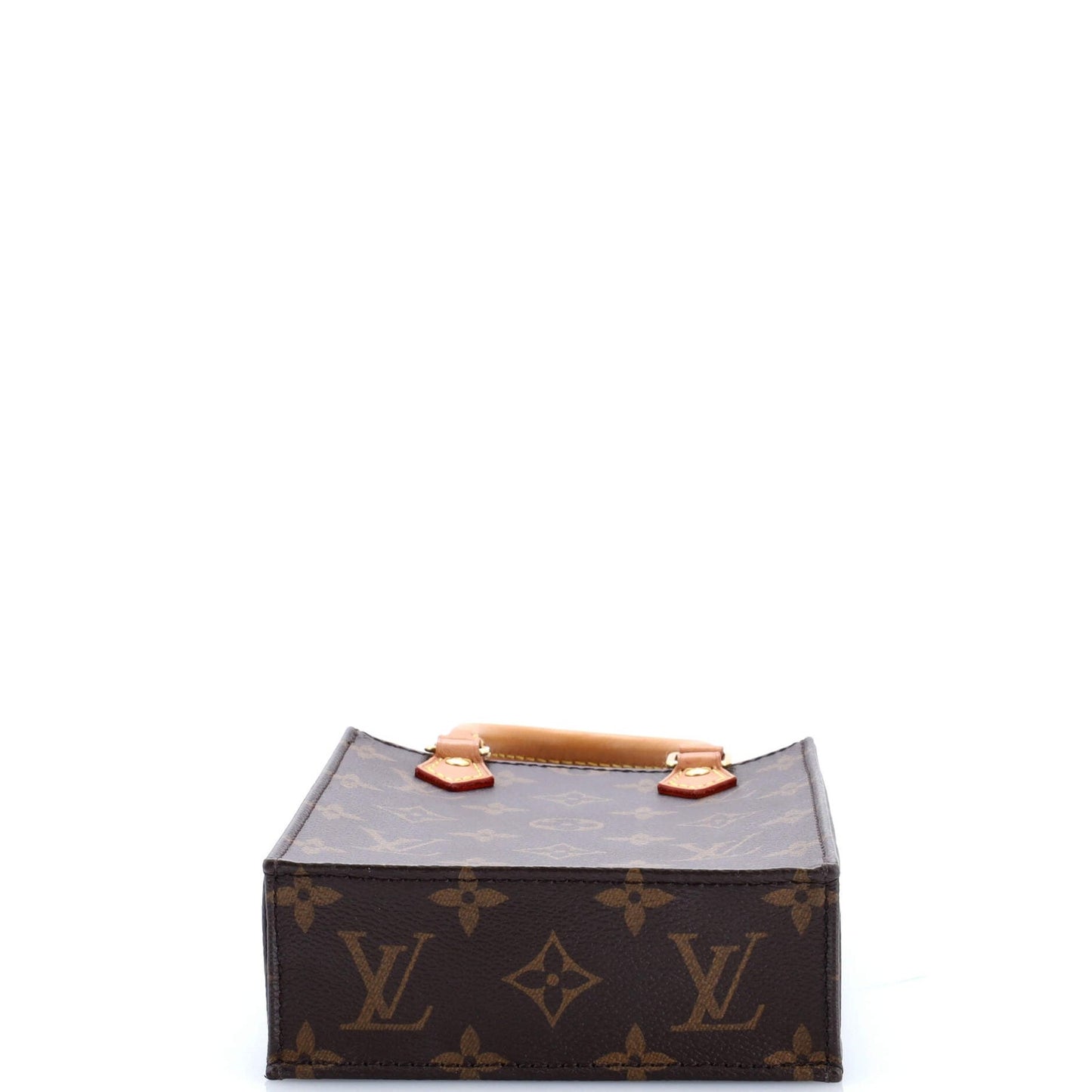 Louis Vuitton Petit Sac Plat Bag Monogram Canvas