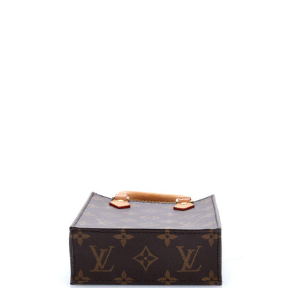 Louis Vuitton Petit Sac Plat Bag Monogram Canvas