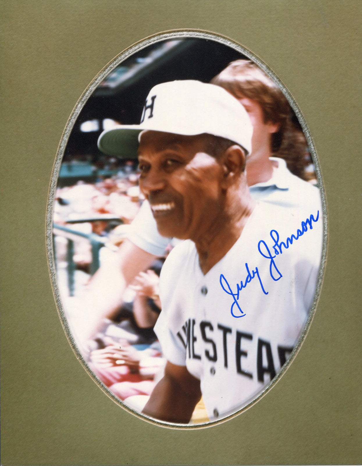 Judy Johnson Autographed 8X10 Photo