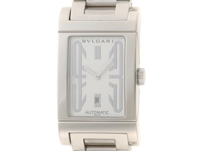 Bvlgari Rettangolo 26Mm Automatic With Box And Guarantee, Rt45S
