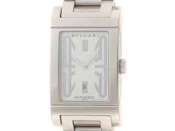 Bvlgari Rettangolo 26Mm Automatic With Box And Guarantee, Rt45S