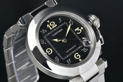 Cartier Pasha C Date Black Chic 2324 Boys W31043M7