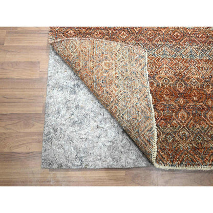 2'7"X10' Red Kohinoor Herat Pattern Soft Wool Hand Knotted Runner Rug