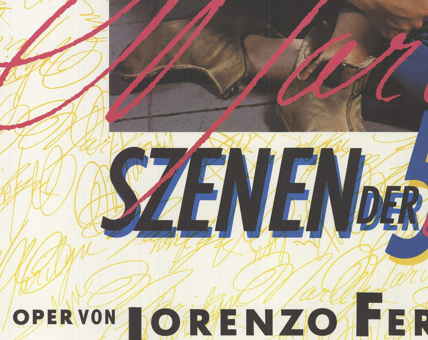 Cindy Sherman Marilyn Signed " Offset Lithograph Photography Yell