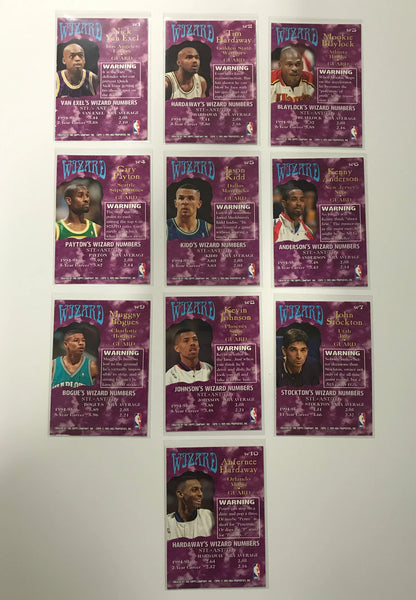 1995 Topps Stadium Club Wizard Members Lot (10 Cards)