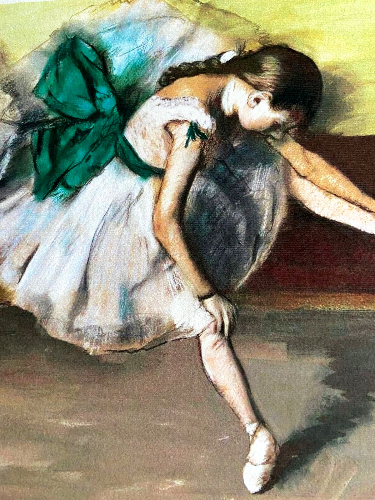 Edgar Degas Lithograph 1943 Coa Mourlot Published Signed Op