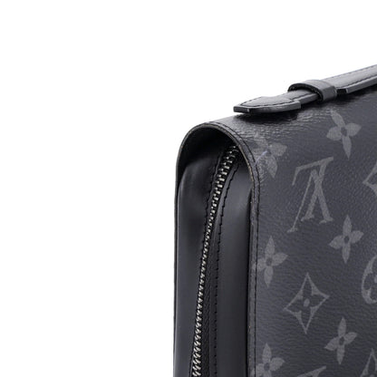 Louis Vuitton Zippy Wallet Monogram Eclipse Canvas Xl