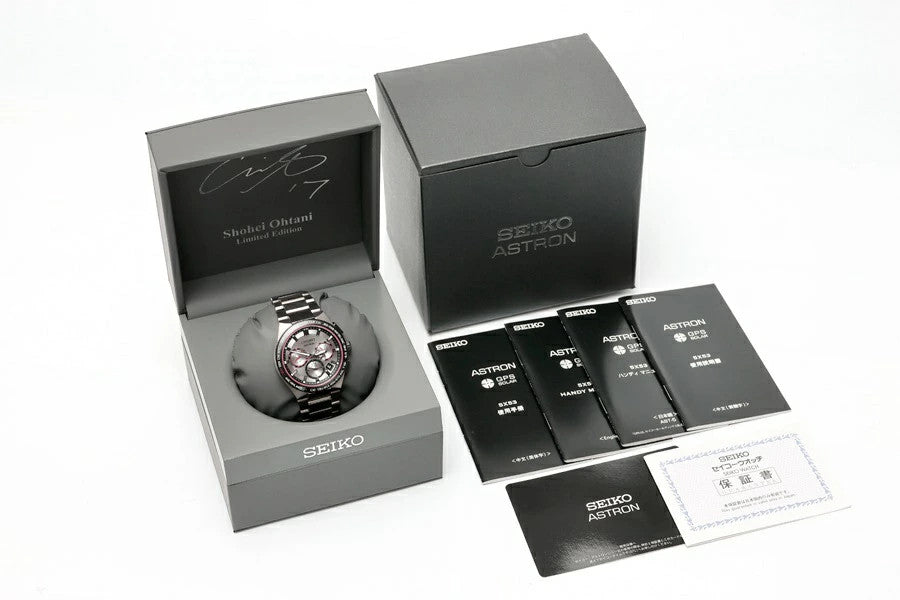 Seiko Astron Nexstar Shohei Ohtani 2022 Ltd Sbxc125 5X53-0Bx0 Quartz Gps