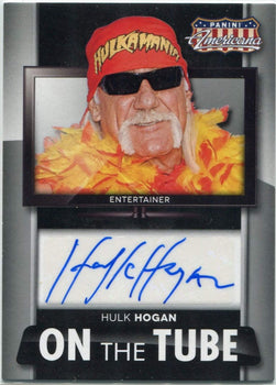 #MS-HH Hulk Hogan 2015 Panini Americana Autographed Card
