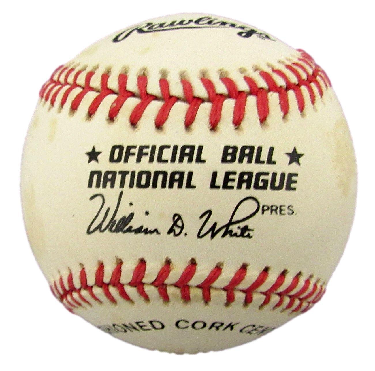 Joe Reynolds Autographed Onl Baseball Negro