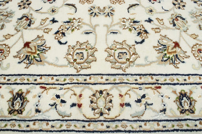 3X8 ft Hand-Knotted Indo-Nain Oriental Runner