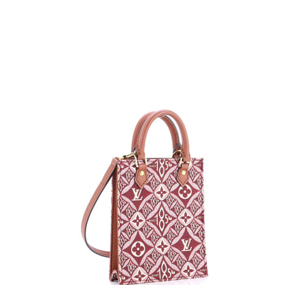 Louis Vuitton Petit Sac Plat Bag Limited Edition Since 1854 Monogram Jacquard