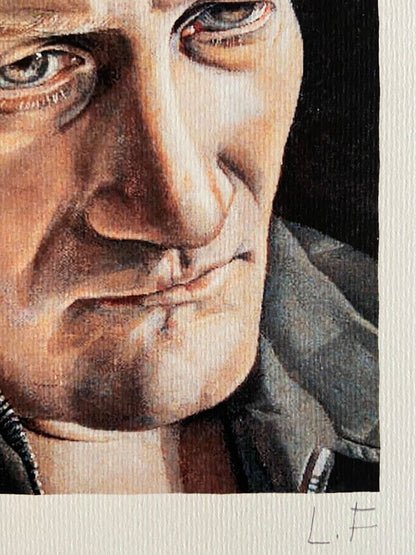 Lucian Freud Lithograph Signed Coa (Egon Schiele Francis Bacon)
