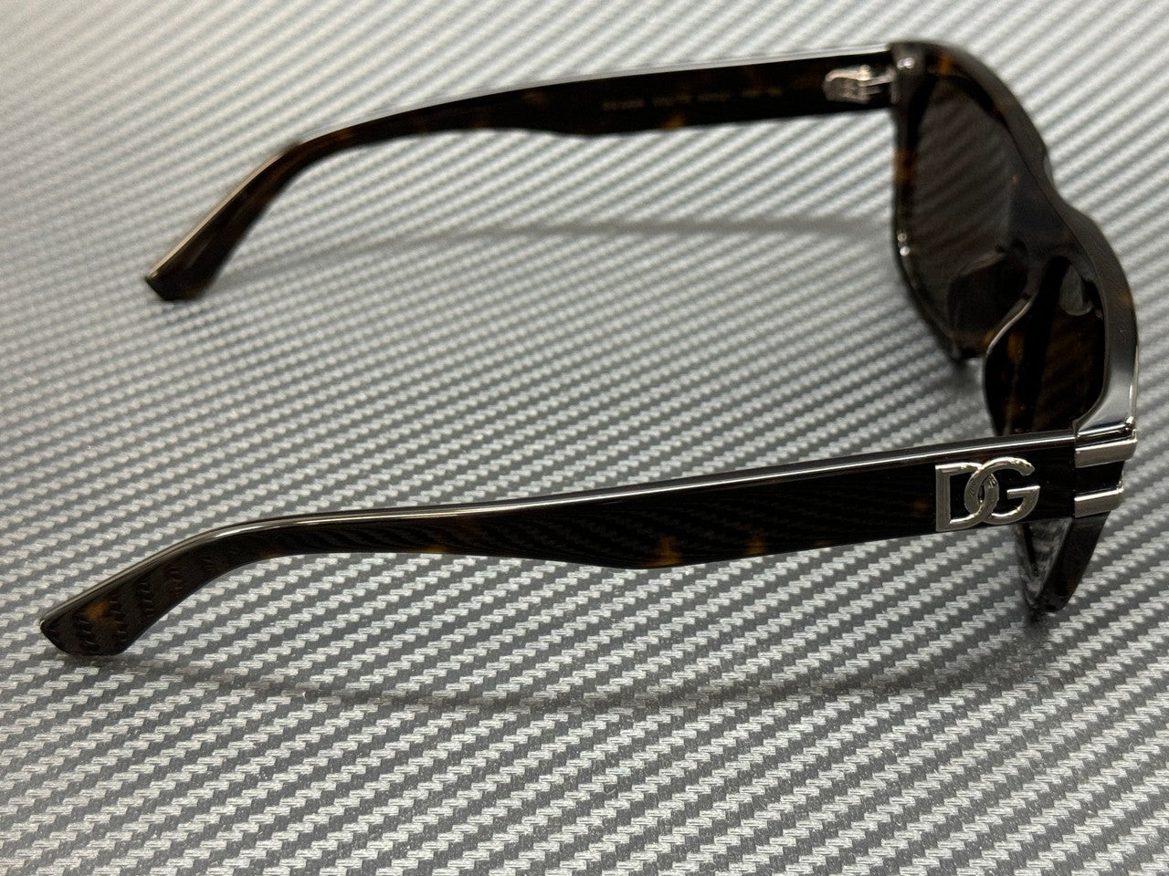 Havana Brown DG4496 502 73 DOLCE & GABBANA Men's Sunglasses