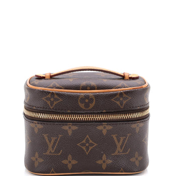 Louis Vuitton Nice Vanity Case Monogram Canvas Nano