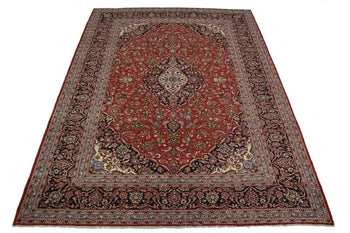 Hand-Knotted Oriental Area Rug Traditional