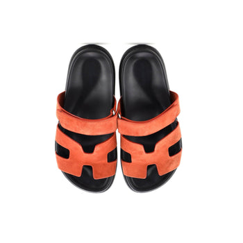 Hermes Women'S Chypre Sandals Suede