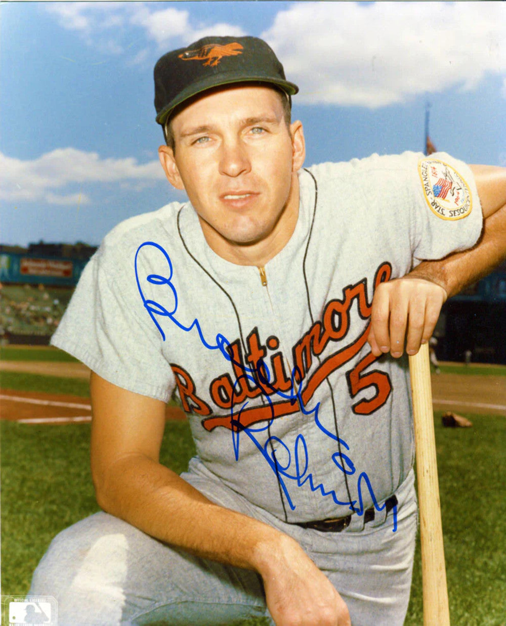 Brooks Robinson Autographed 8X10 Photo