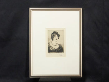 Clment Serveau Signed Drypoint 