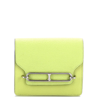 Hermes Roulis Slim Wallet Chevre Mysore