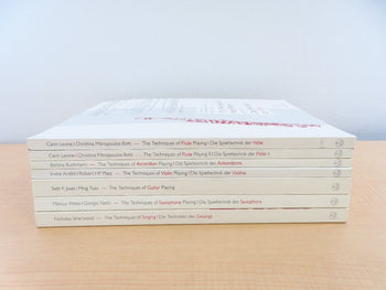 Barenreiter Instrument Performance Technique Books Set - 7 Volumes, 1St With Dvd