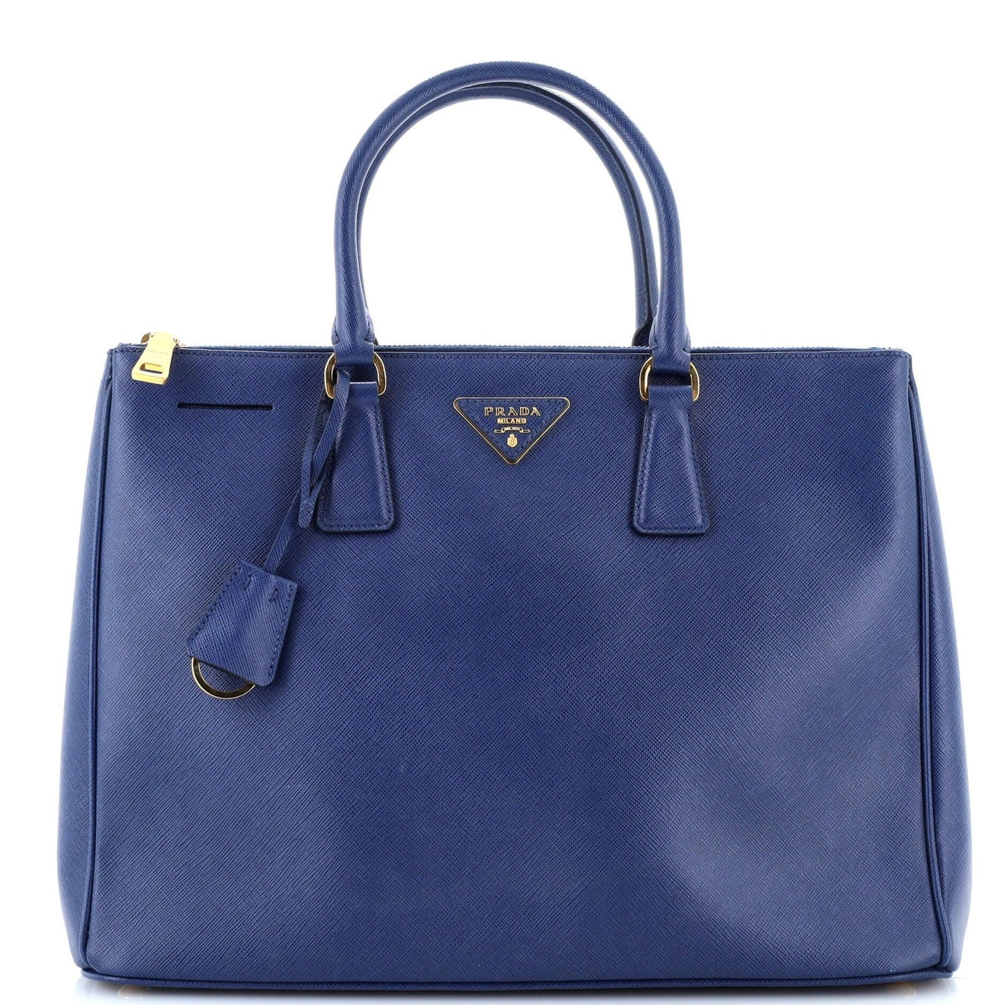 Prada Double Zip Lux Tote Saffiano Leather Large