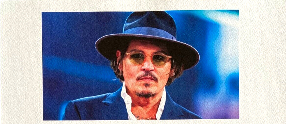 Johnny Depp Lithograph, 200Ex - (John Lennon Pierce Brosnan Anthony Hopkins)
