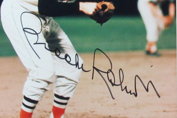 Brooks Robinson Hof Signed/Auto 8X10 Photo Collage Orioles Framed Jsa 200140