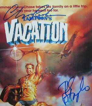 Chevy Chase/Beverly D'Angelo Signed 11X17 Movie