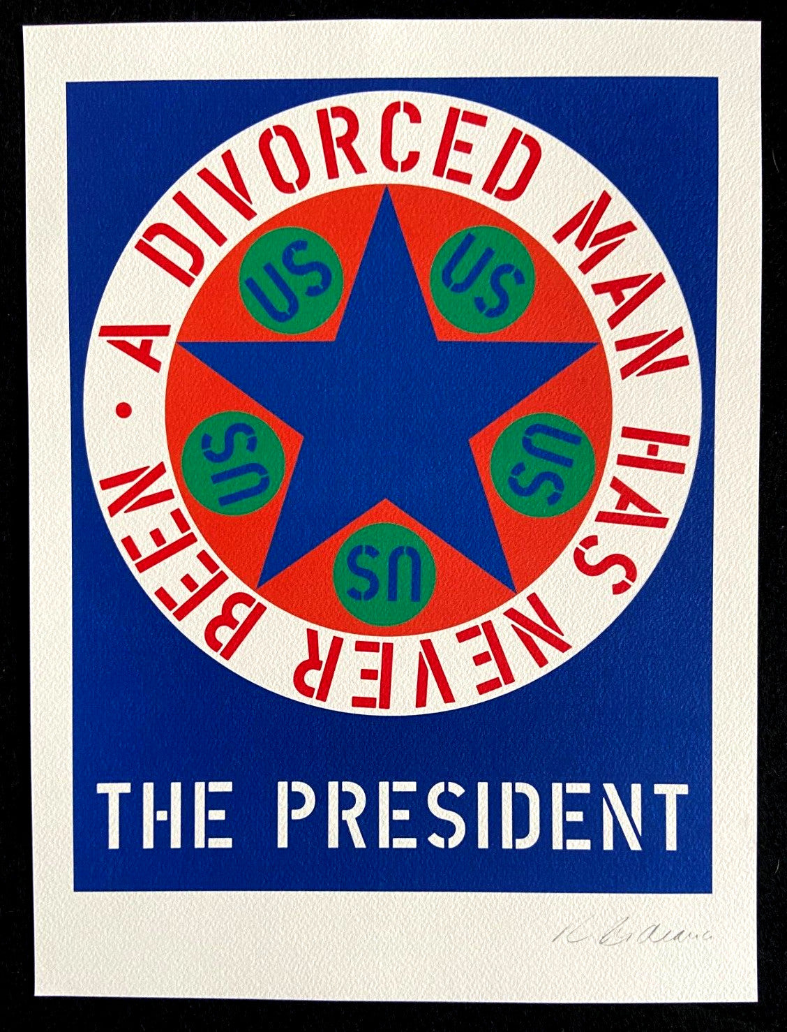 Robert Indiana Lithograph Guggenheim Museum Coa Numbered 275 Ex