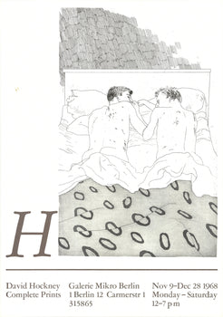 David Hockney Two Boys Aged 23 Or 24 
