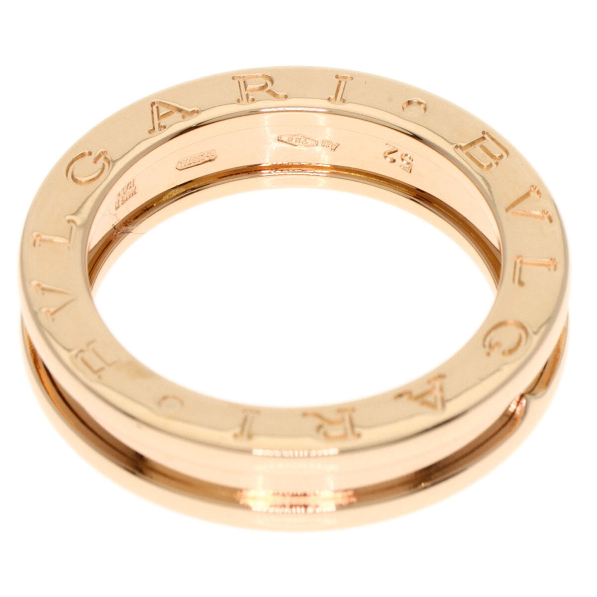 Bvlgari   Ring B.Zero1 1 Band #52 K18 Pink Gold