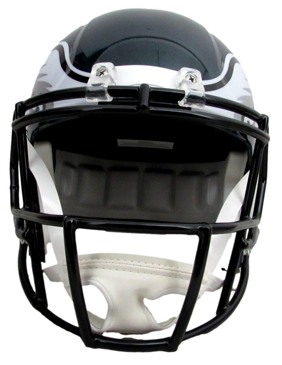 Lesean Mccoy Signed/Inscr Eagles Green Speed Full Size Replica Helmet Psa 193325