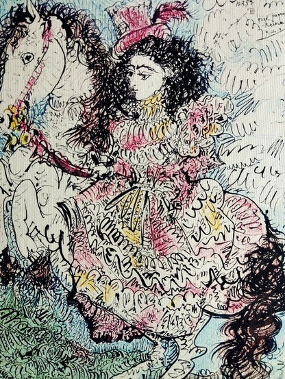 Pablo Picasso Lithograph 180 Ex