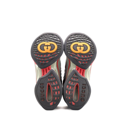 Gucci Run Sneakers Technical Fabric And Suede