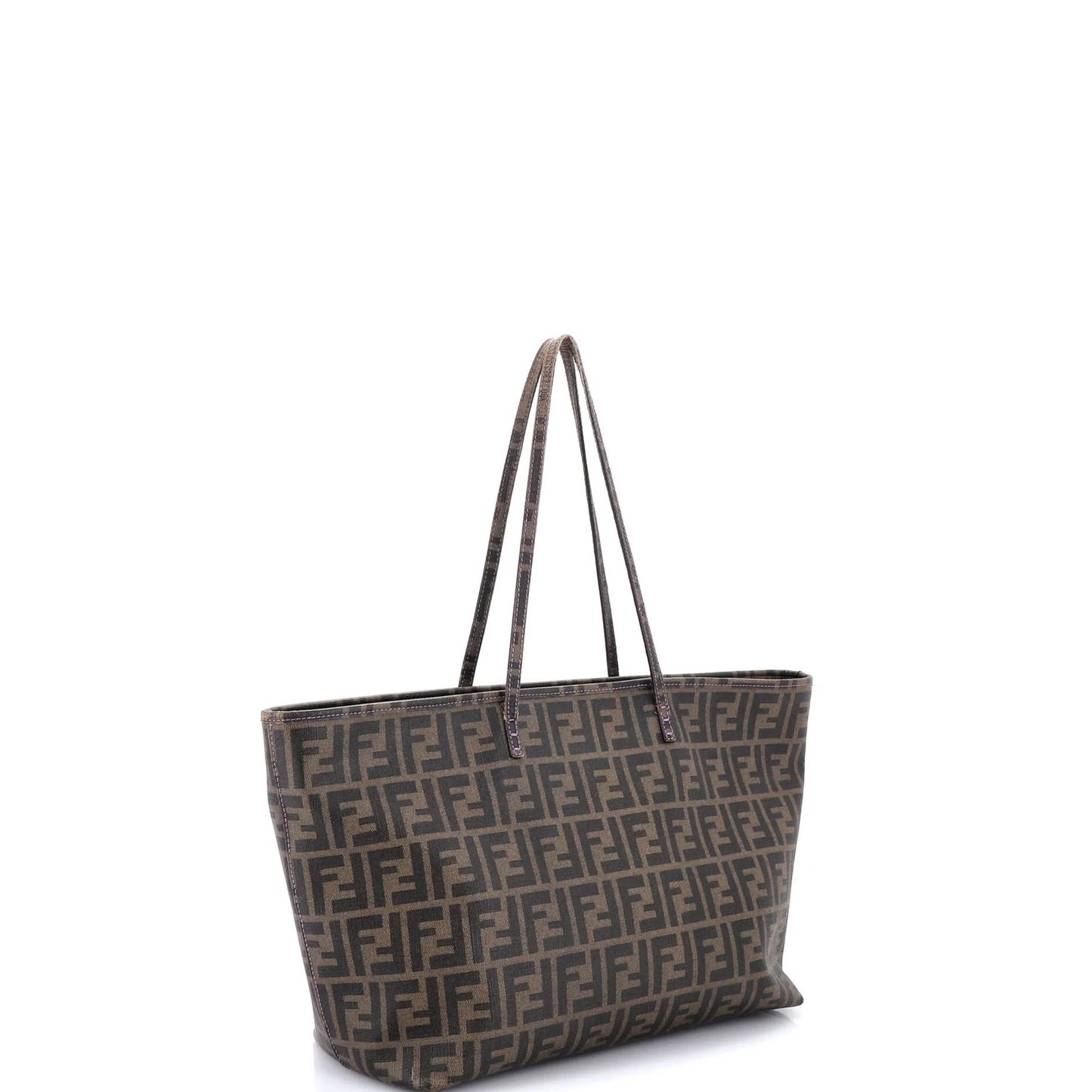 Fendi Roll Tote Zucca Coated Canvas Large