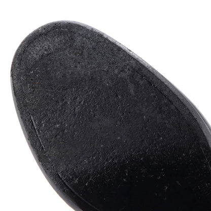 Chanel Women'S Cc Mocassin Loafers Leather With Metal