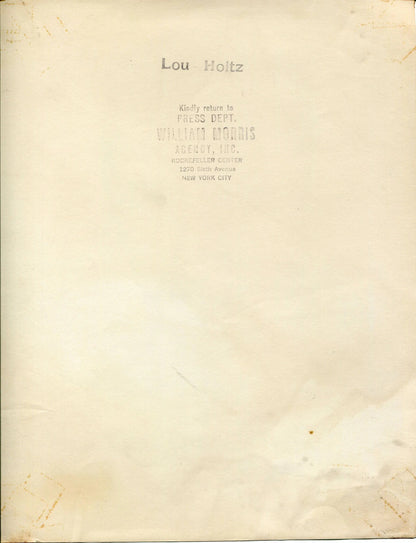 Lou Holtz Autographed Original Photo