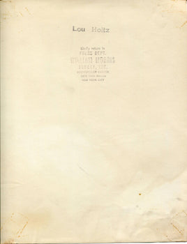 Lou Holtz Autographed Original Photo