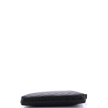 Gucci Signature Soft Wristlet Guccissima Leather