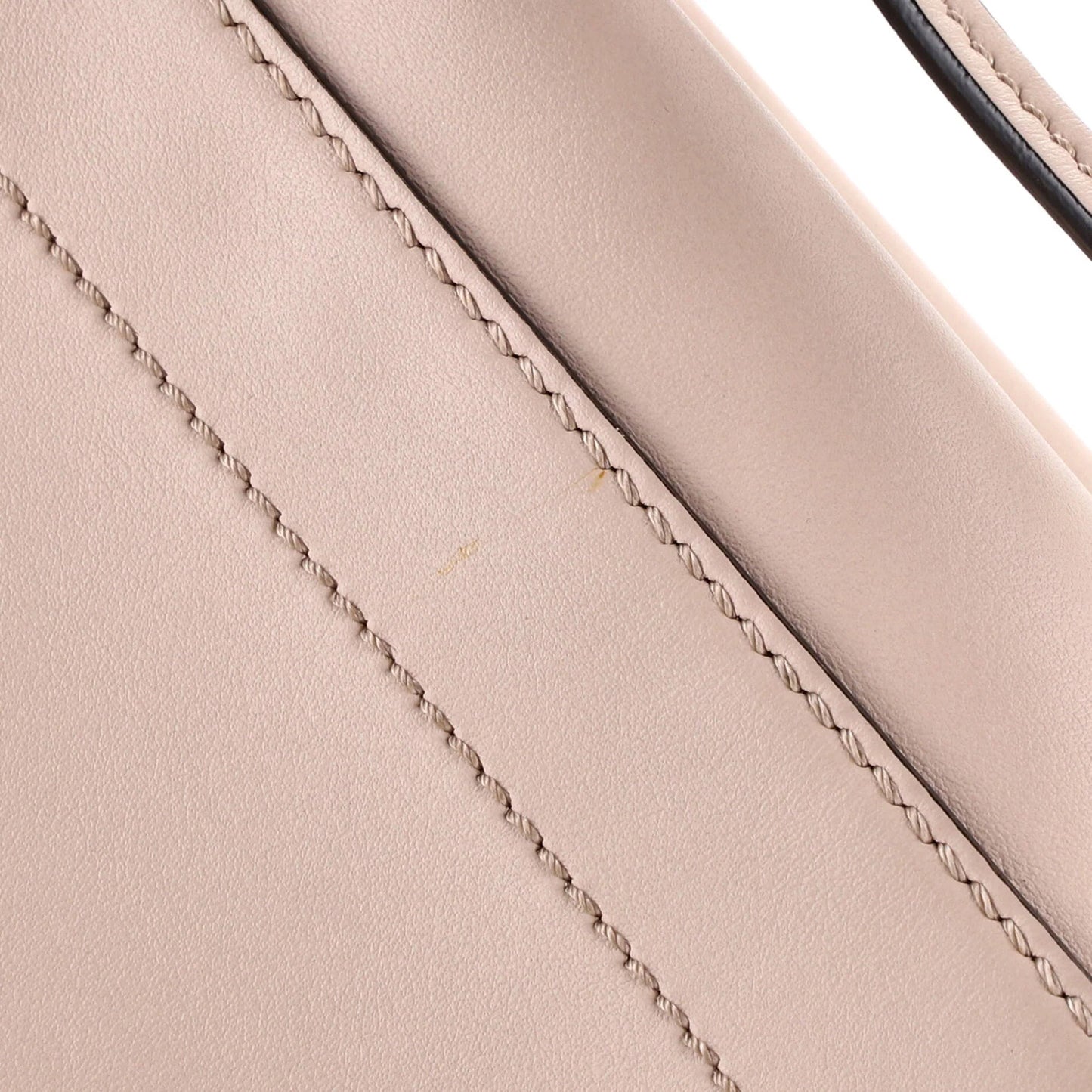 Fendi Dotcom Convertible Satchel Leather Medium