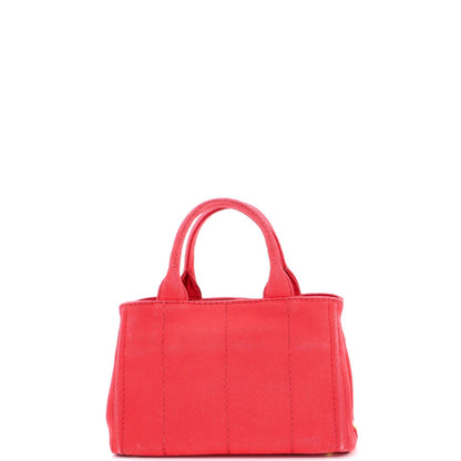 Prada Canapa Tote Canvas Mini