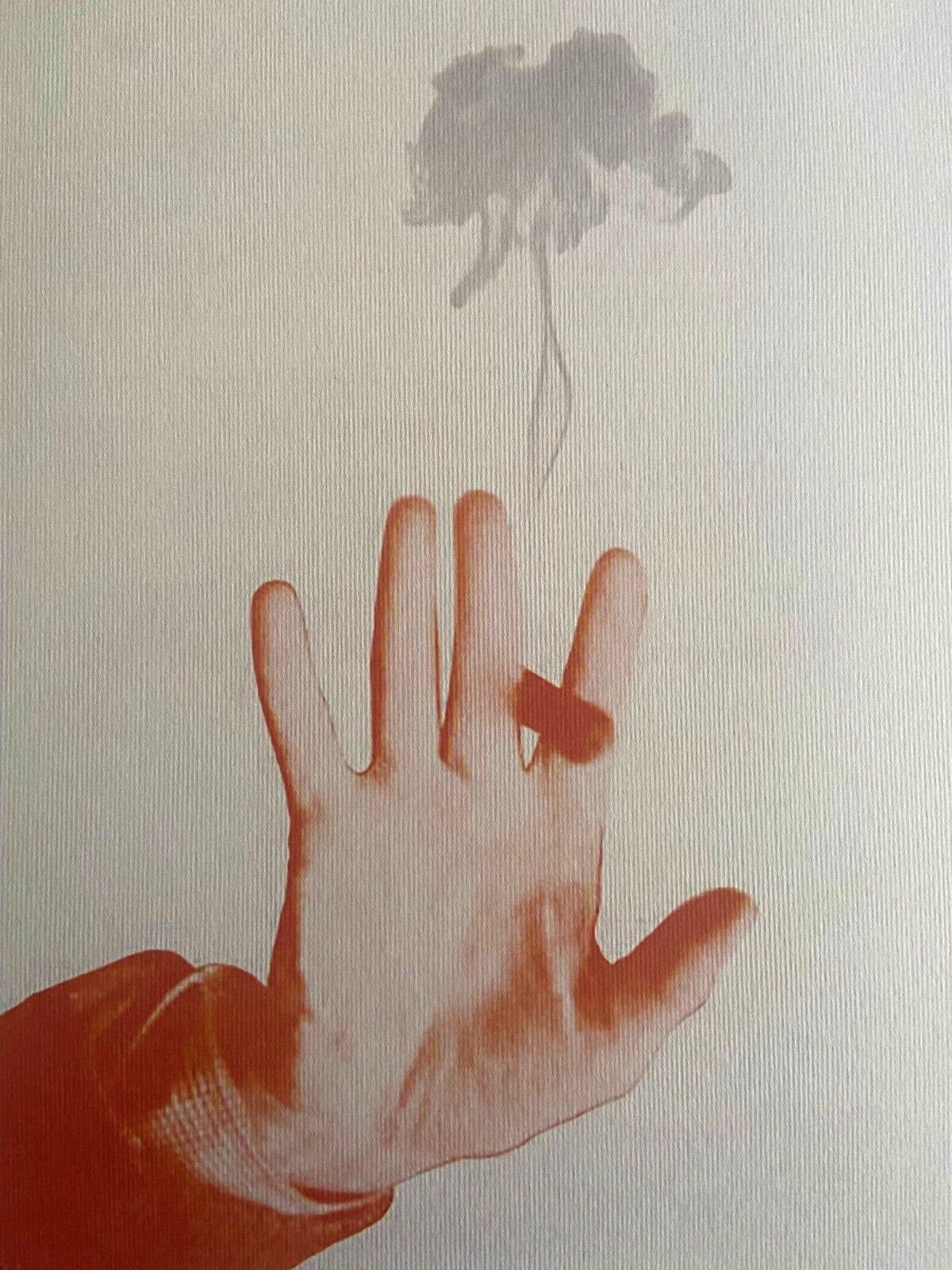 Marcel Duchamp Lithograph Stamped Signed Op Numbered A Hand Crayon