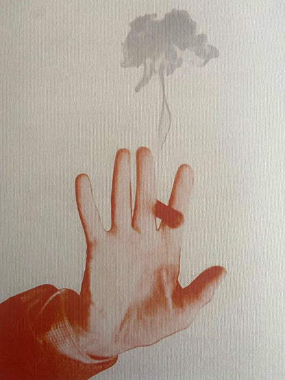 Marcel Duchamp Lithograph Stamped Signed Op Numbered A Hand Crayon